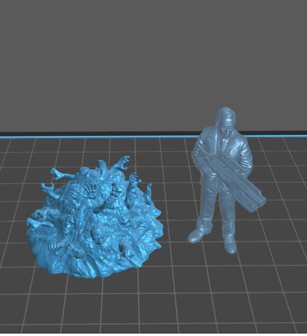 Zombie Sand Hand Pile | 28mm - 100mm Scale Resin Mini | Zombicide Vaultz