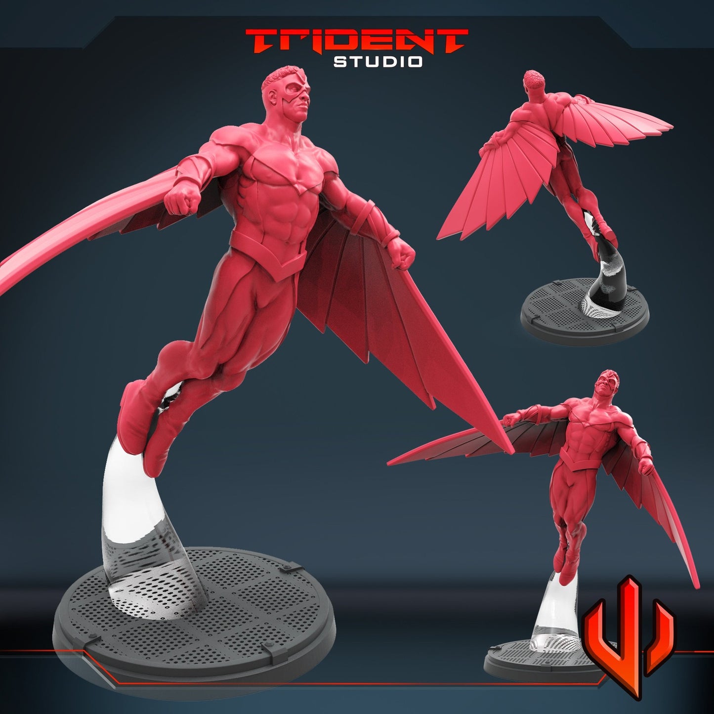 Classic Bird of Prey - 40mm Miniature | Crisis Protocol Proxy | Trident