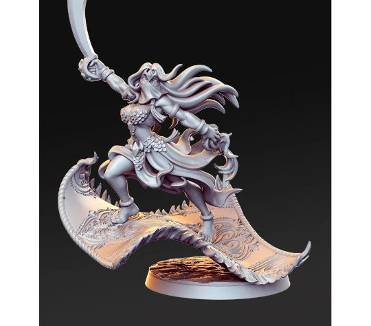Fadeeya - 32mm Scale DnD Miniature | Dungeons and Dragons | JRPG Mini - RN Estudio