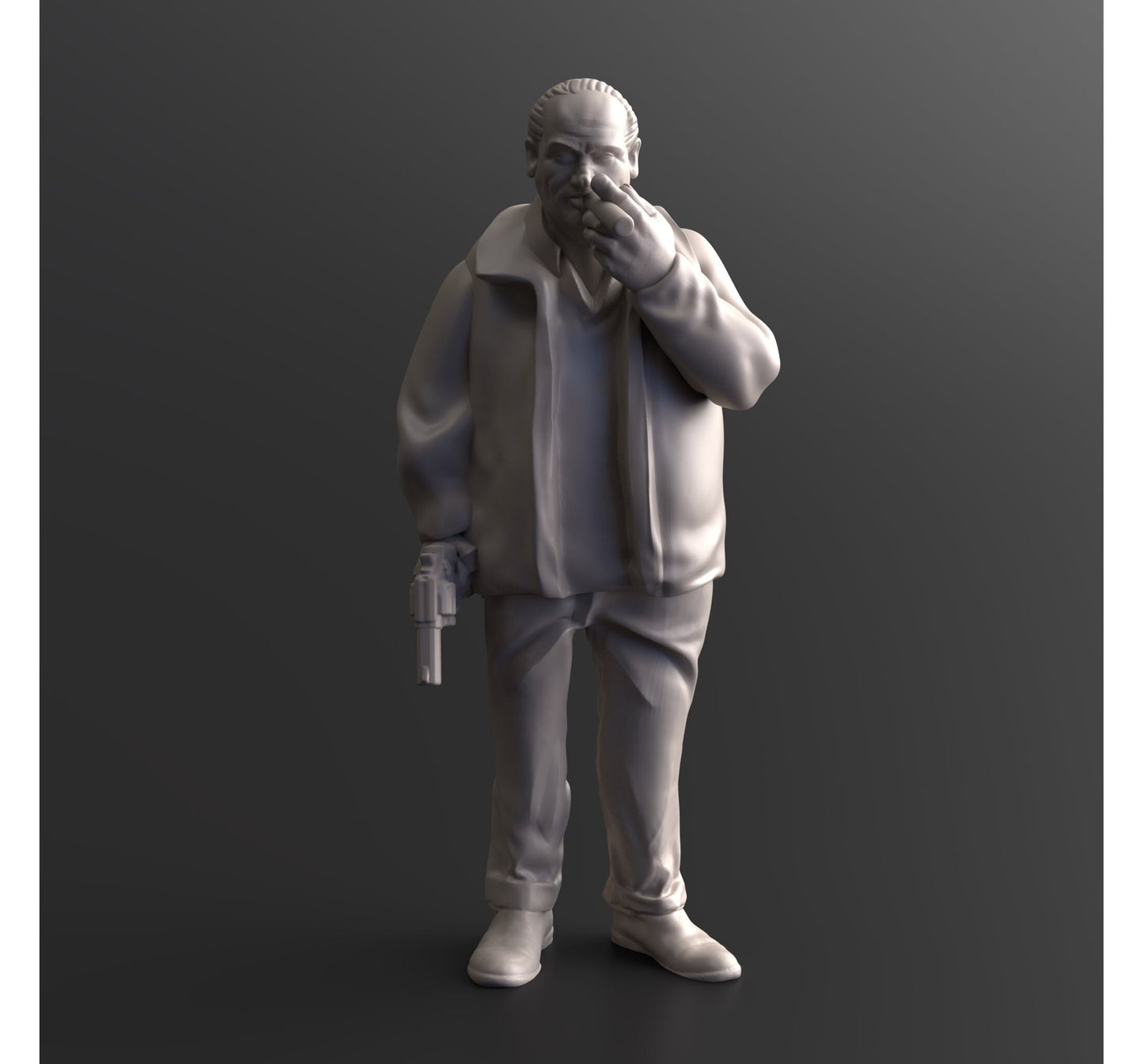 Survivor The Boss | 28mm - 100mm Scale Resin Mini | Zombicide