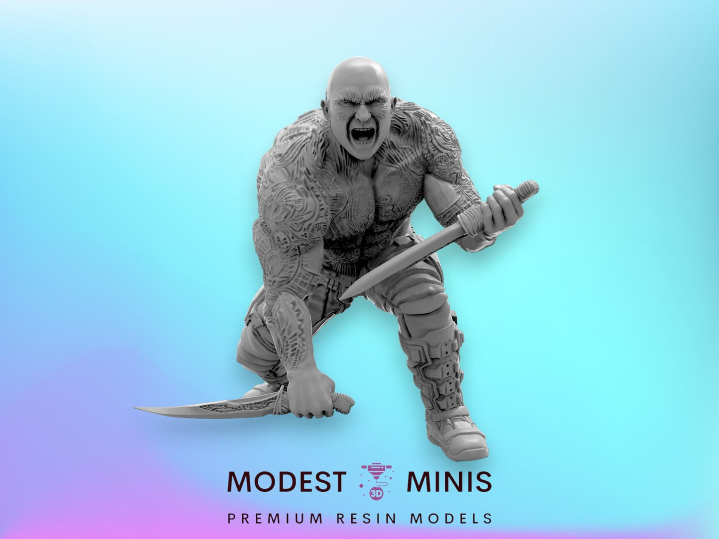 Draxent A - 40mm Miniature | Crisis Protocol Proxy | Trident