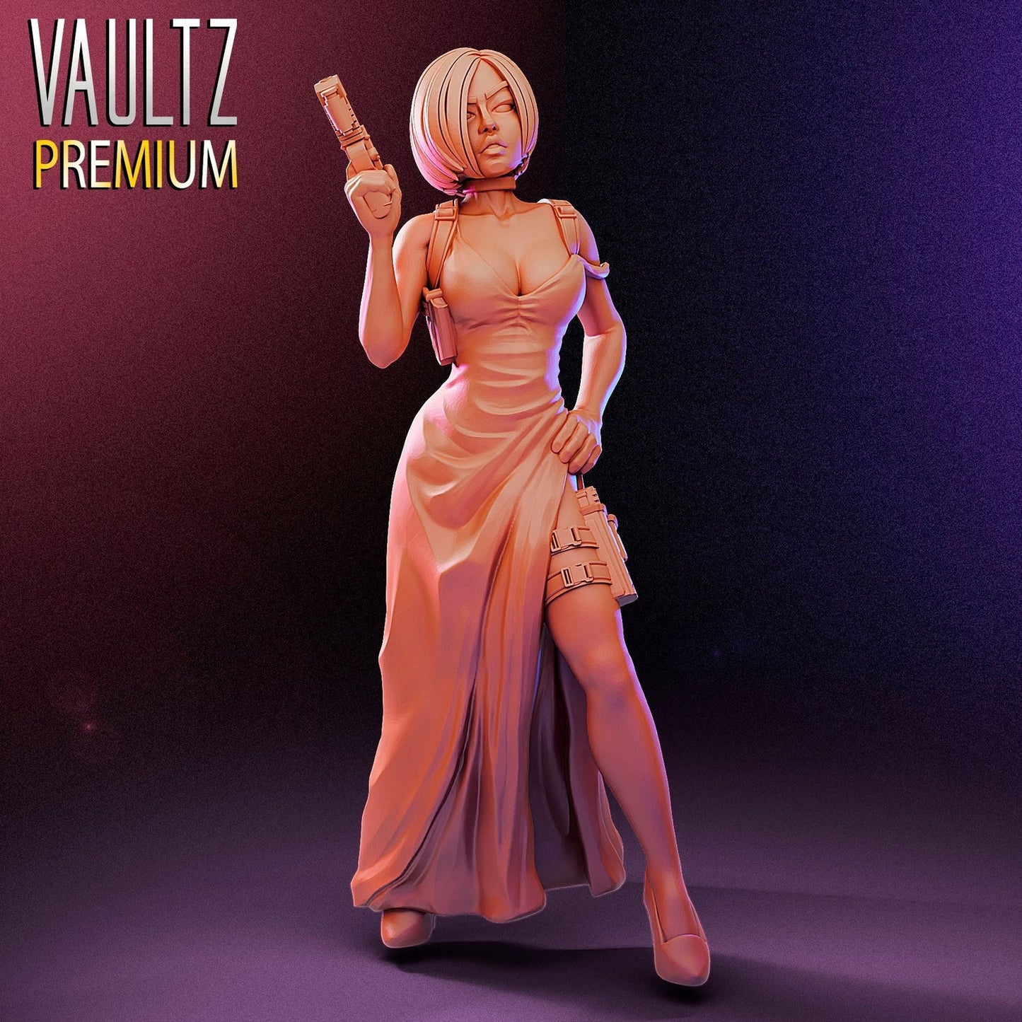 Survivor Aida | 28mm - 100mm Scale Resin Mini | Zombicide | Vaultz