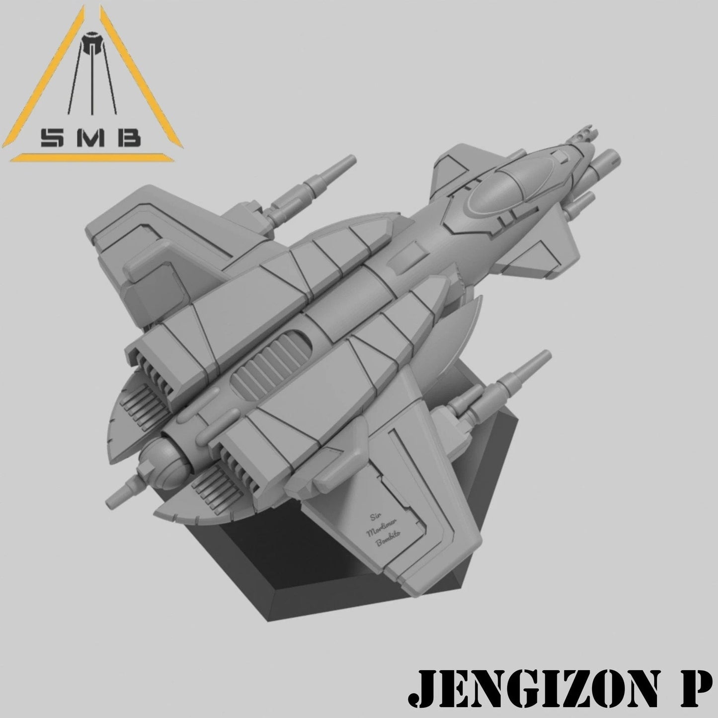JengizonP Plane Aerospace | 1:265 | 285 | 6mm Battletech Scale |