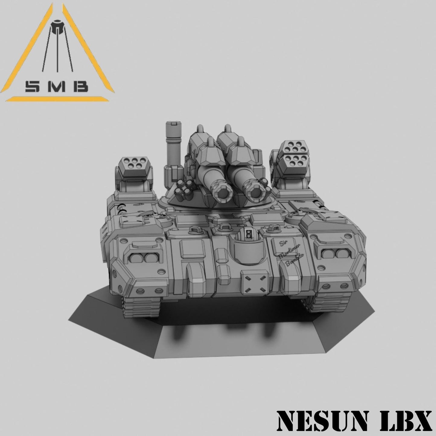 Nesun LBX Tank | 1:265 | 285 | 6mm Battletech Scale |