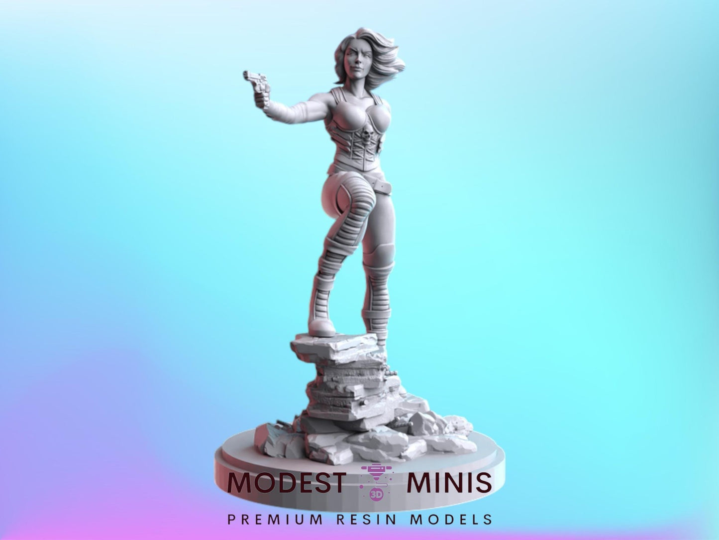 Red Fury - 32mm - 40mm Mini | DnD Mini | Superhero | C27