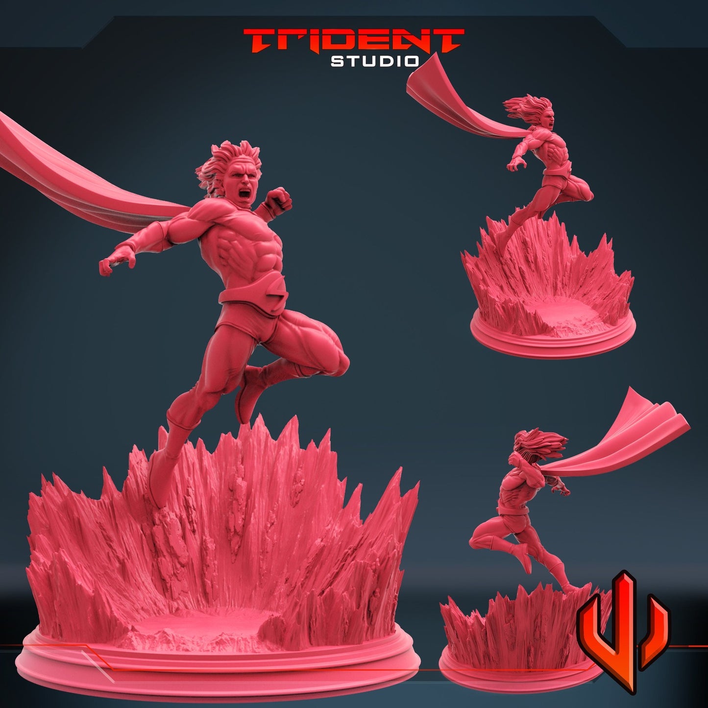 Protector - 40mm Miniature | Crisis Protocol Proxy | Trident