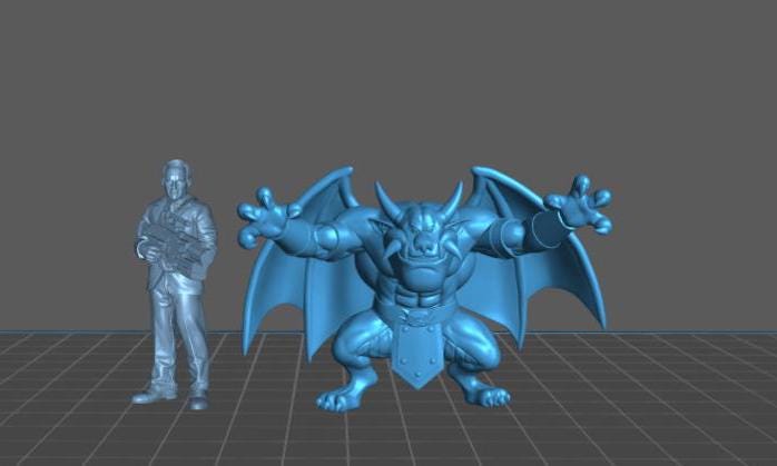 DQ Blackmar - 28mm 32mm scale miniature Pop Culture | Dungeons and Dragons | JRPG Mini - RN Estudio