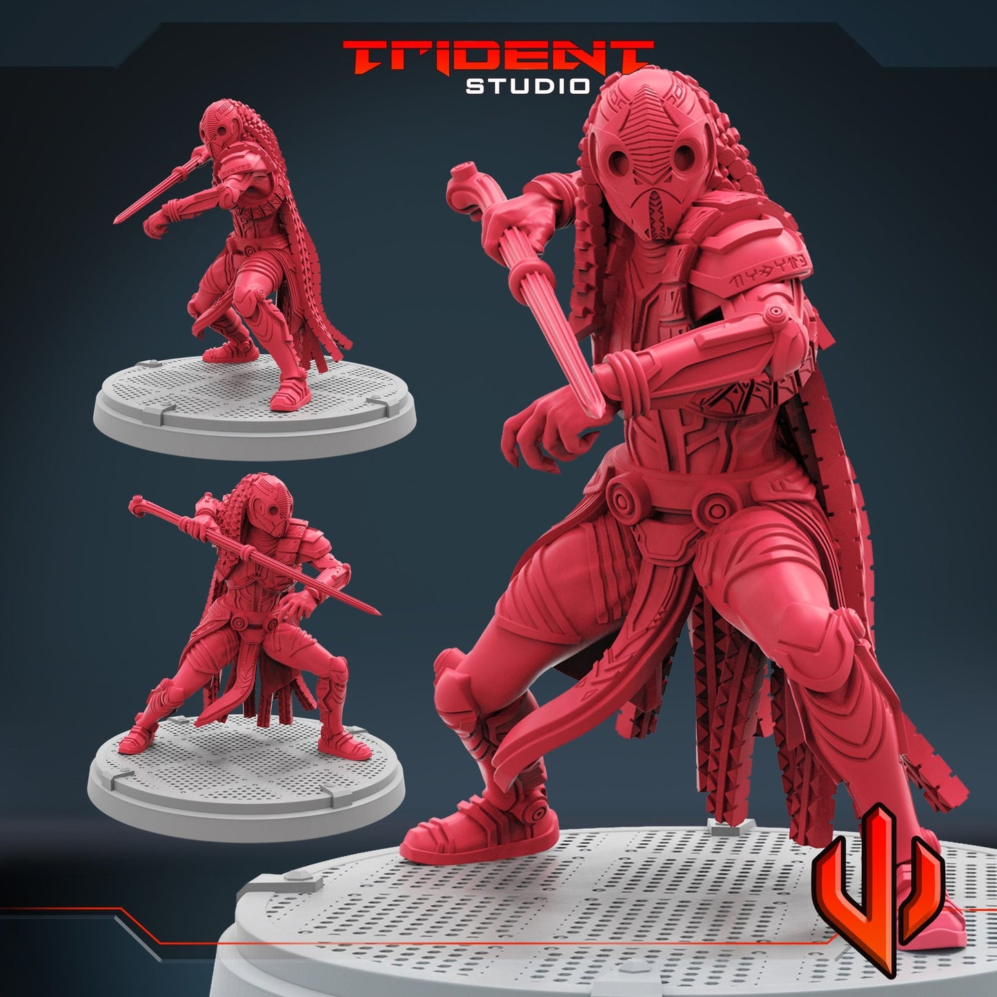 Late Night Angel A - 40mm Miniature | Crisis Protocol Proxy | Trident