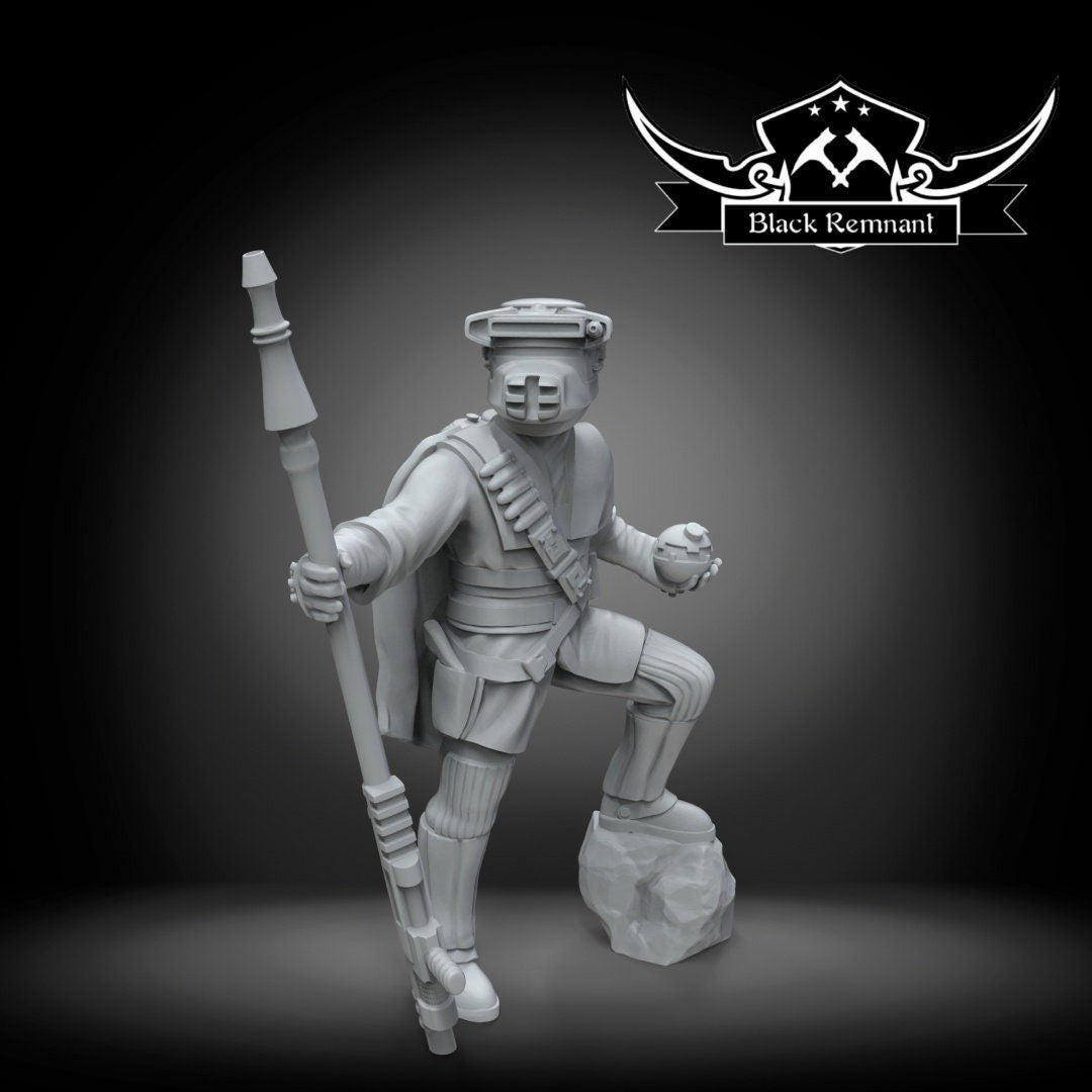 Ubese Sand Leader - 28mm - 40mm Scale | Star Wars Legion Mini