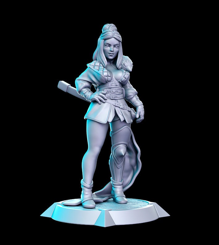 Rohesia - 28mm 32mm Scale DnD Miniature | Dungeons and Dragons | RN Estudio