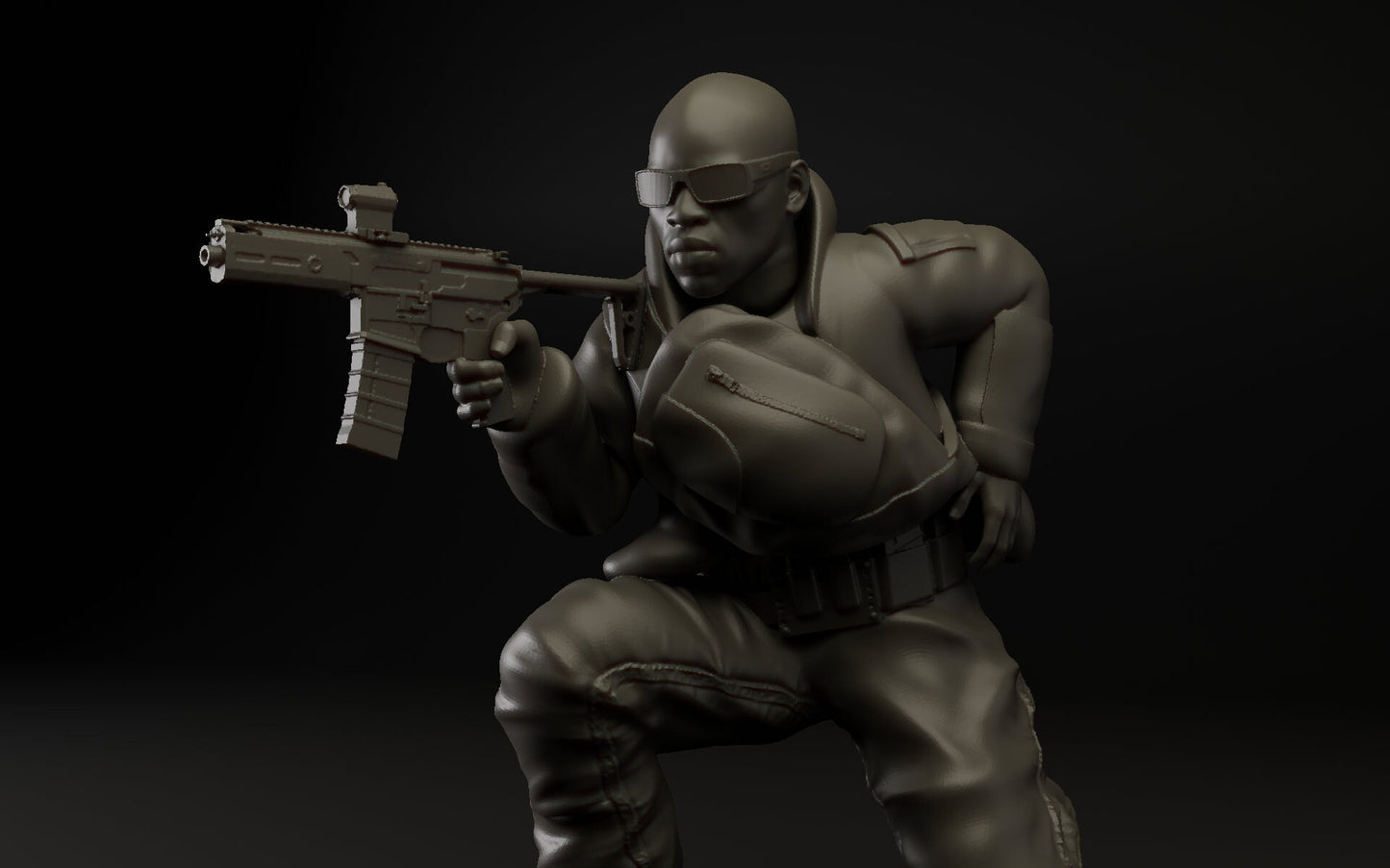 5pc Special Ops 1 - 28mm Scale Resin Military Miniature | Zona Alfa | Spectre Ops Mini