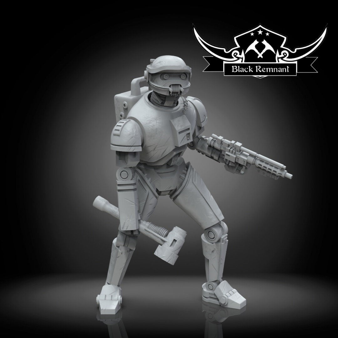Loader Droid - 28mm - 40mm Scale | Star Wars Legion Mini