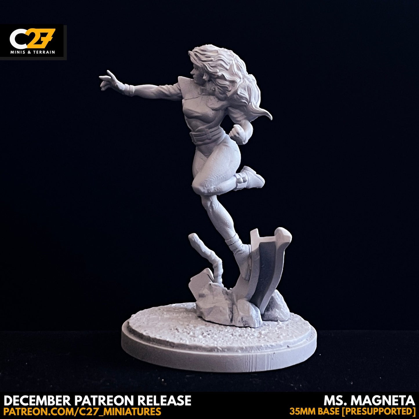 Ms Magenta - 32mm - 40mm Mini | Crisis Protocol Proxy | C27