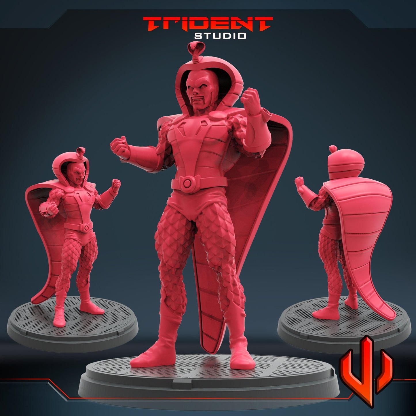 Venom King - 40mm Miniature | Crisis Protocol Proxy | Trident