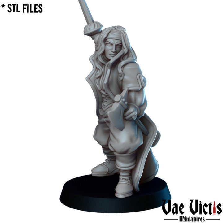 6pc Gothic Tales Vampires Set | 28mm - 75mm Scale | DnD Frostgrave Mini | Vae Victis Fantasy