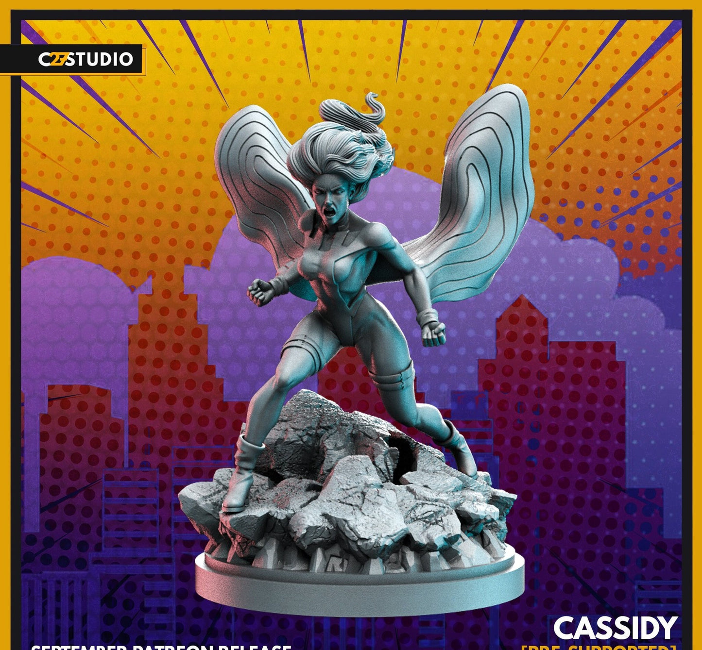 Cassidy - 32mm - 40mm Mini | Crisis Protocol Proxy | C27
