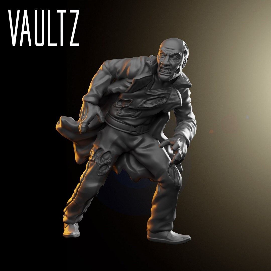 Zombie Stalker 1 | 28mm - 100mm Scale Resin Mini | Zombicide | Vaultz