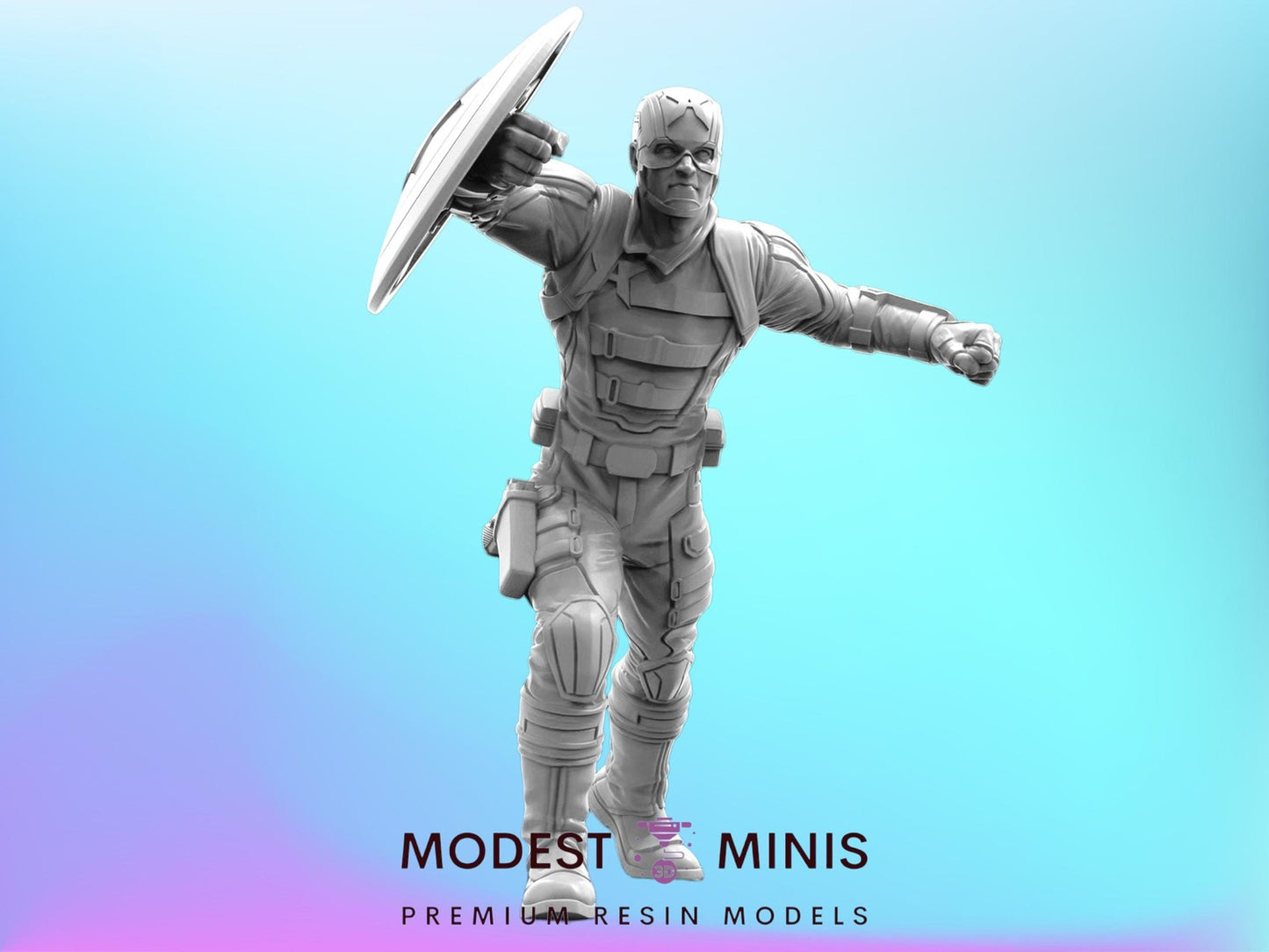 US Agent - 40mm Miniature | Crisis Protocol Proxy | Trident
