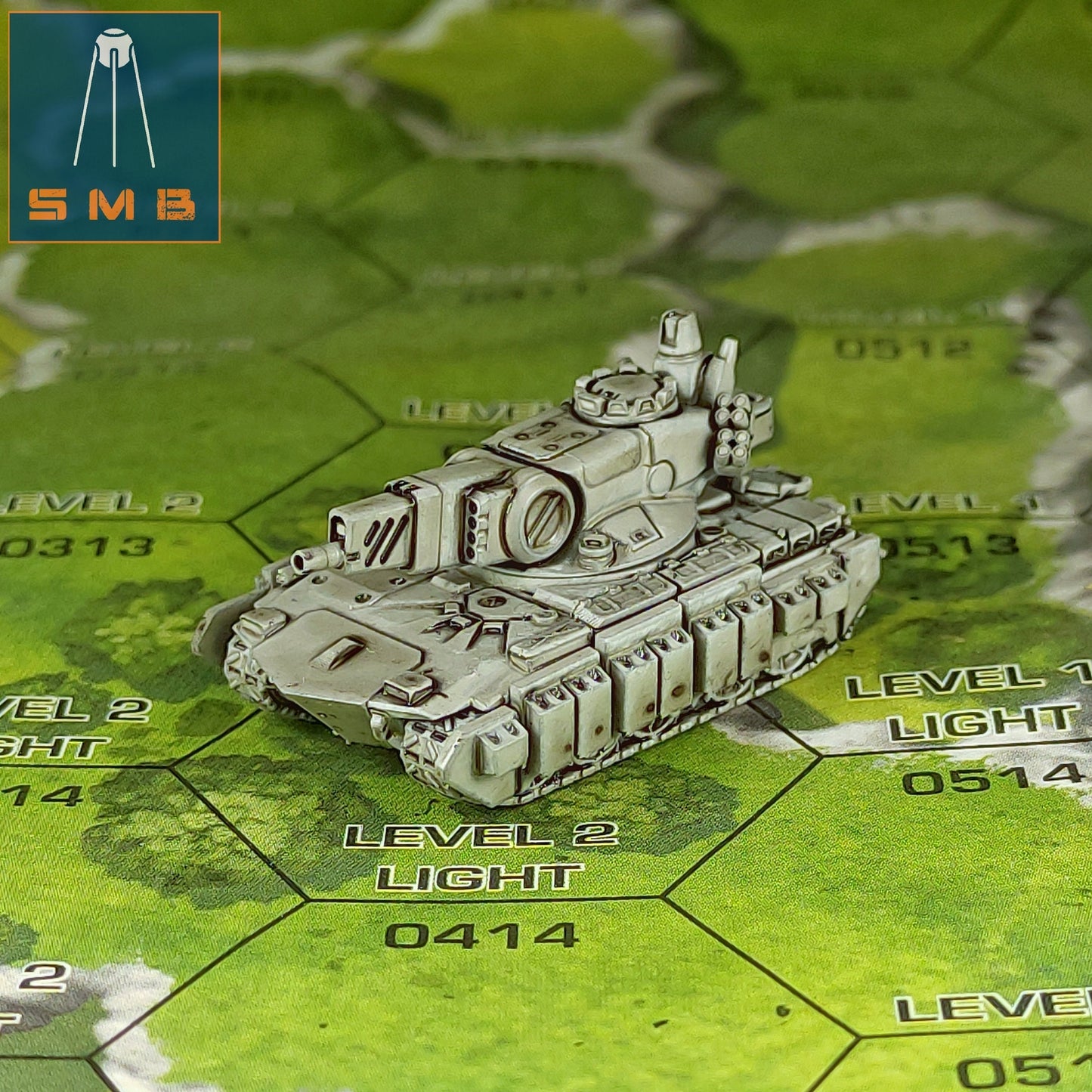Bulldogi Battle Tank | 1:265 | 6mm Battletech Scale | Mecha | Sir Mortimer