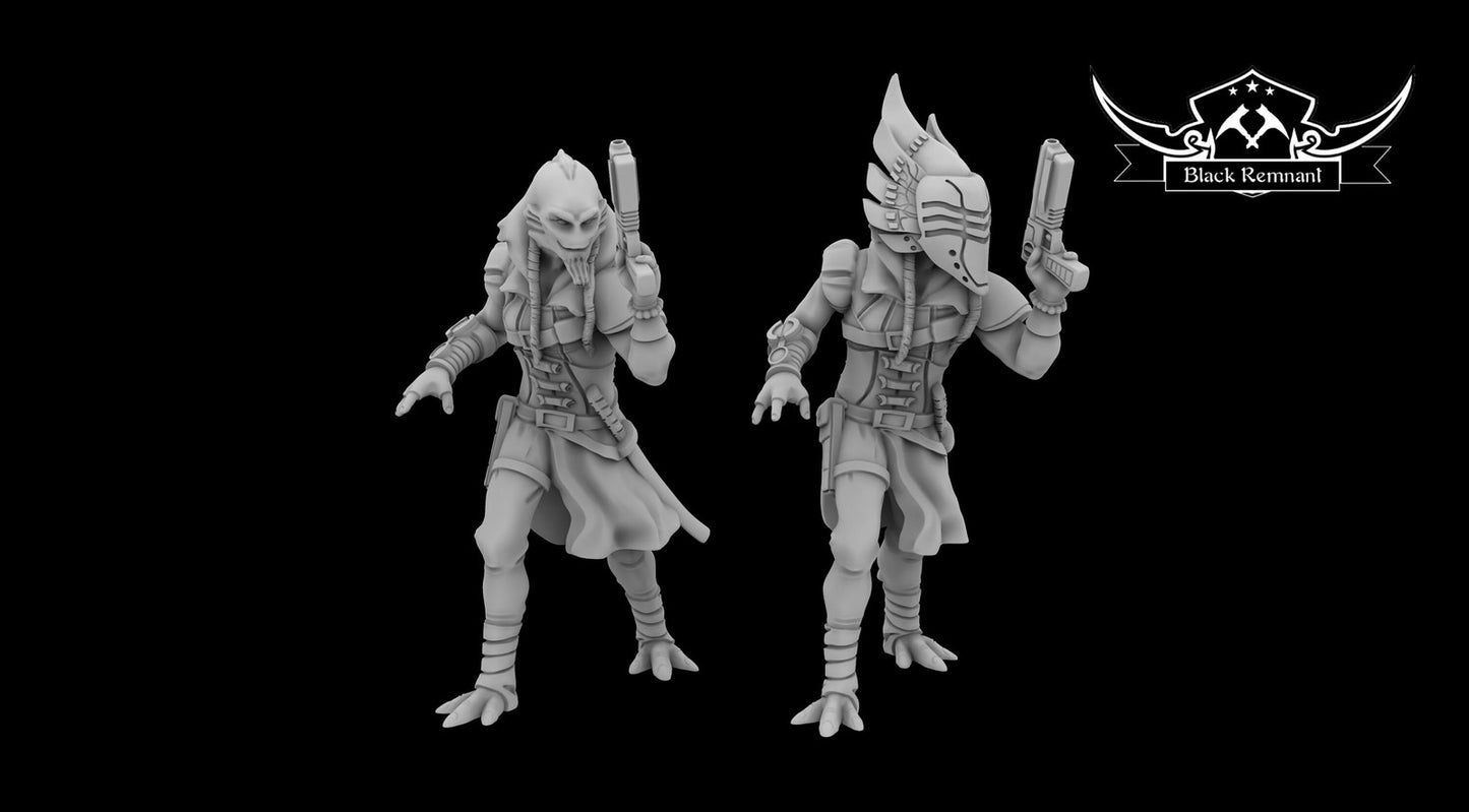 Green Scoundrel - 28mm - 40mm Scale | DnD | Star Wars Legion Mini