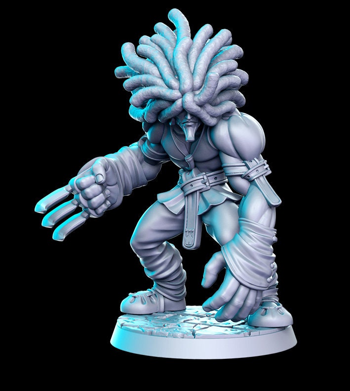 Damur - 32mm Scale DnD Miniature | Dungeons and Dragons | JRPG Mini - RN Estudio