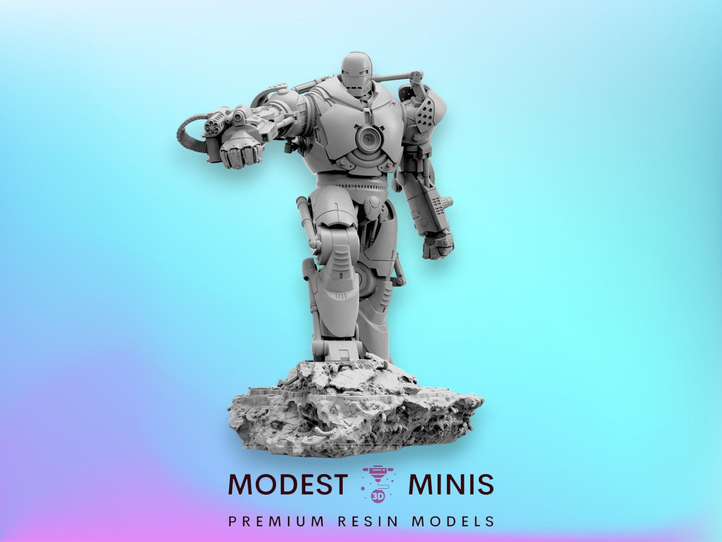 Iron Stain - 40mm Miniature | Crisis Protocol Proxy | Trident