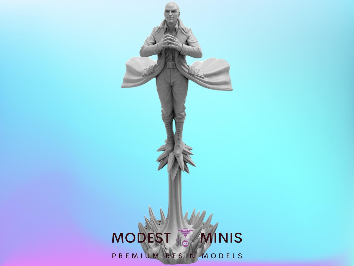 Bald Baddie Cassandra - 40mm Miniature | Crisis Protocol Proxy | Trident