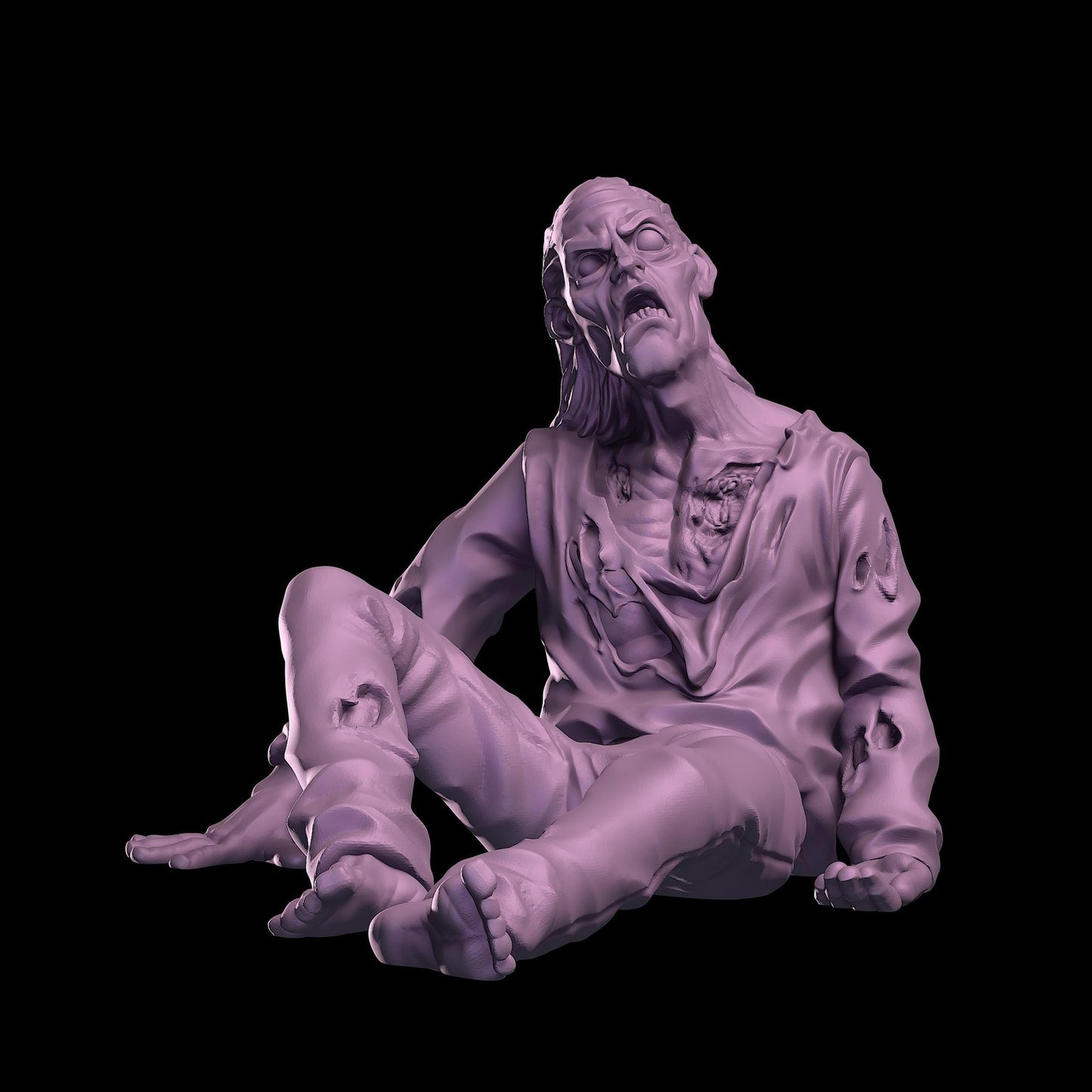 Idle Zombies 1 Set | 28mm - 100mm Scale Resin Mini | Zombicide | Vaultz