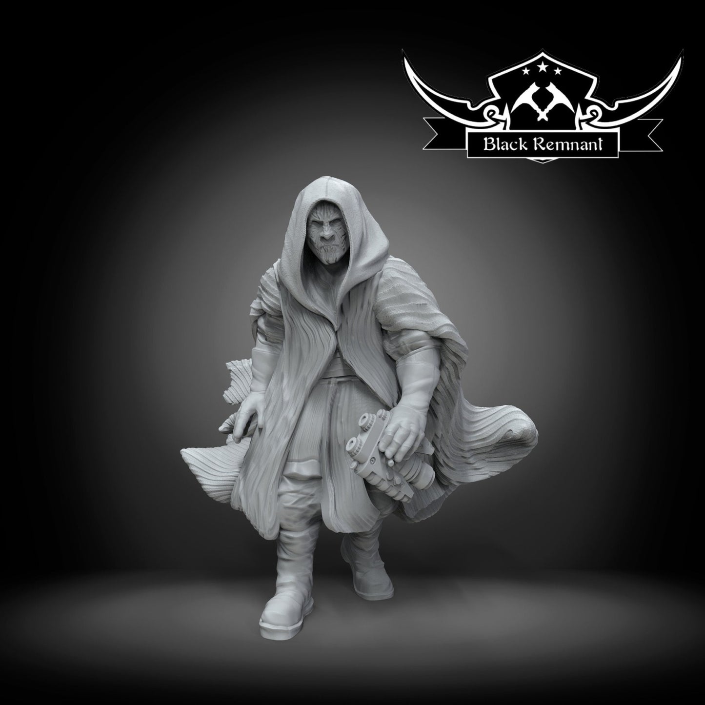 Red Horned Brother Binocs - 28mm - 40mm Scale | D&D | Star Wars Legion Mini