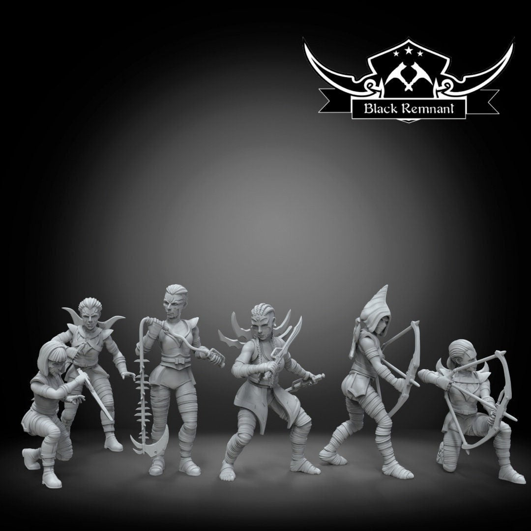 6pc Sisters Set - 28mm - 40mm Scale | Star Wars Legion Mini