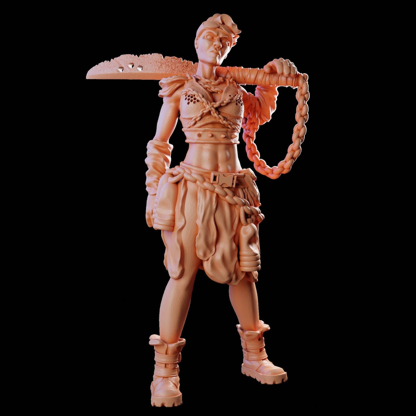 Survivor Peyton | 28mm - 100mm Scale Resin Mini | Zombicide | Vaultz