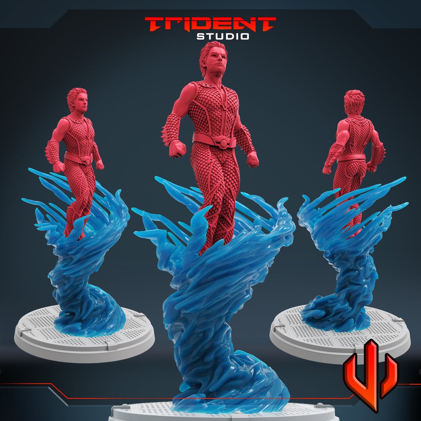 The Boys Swimmer - 40mm Miniature | Crisis Protocol Proxy | Trident