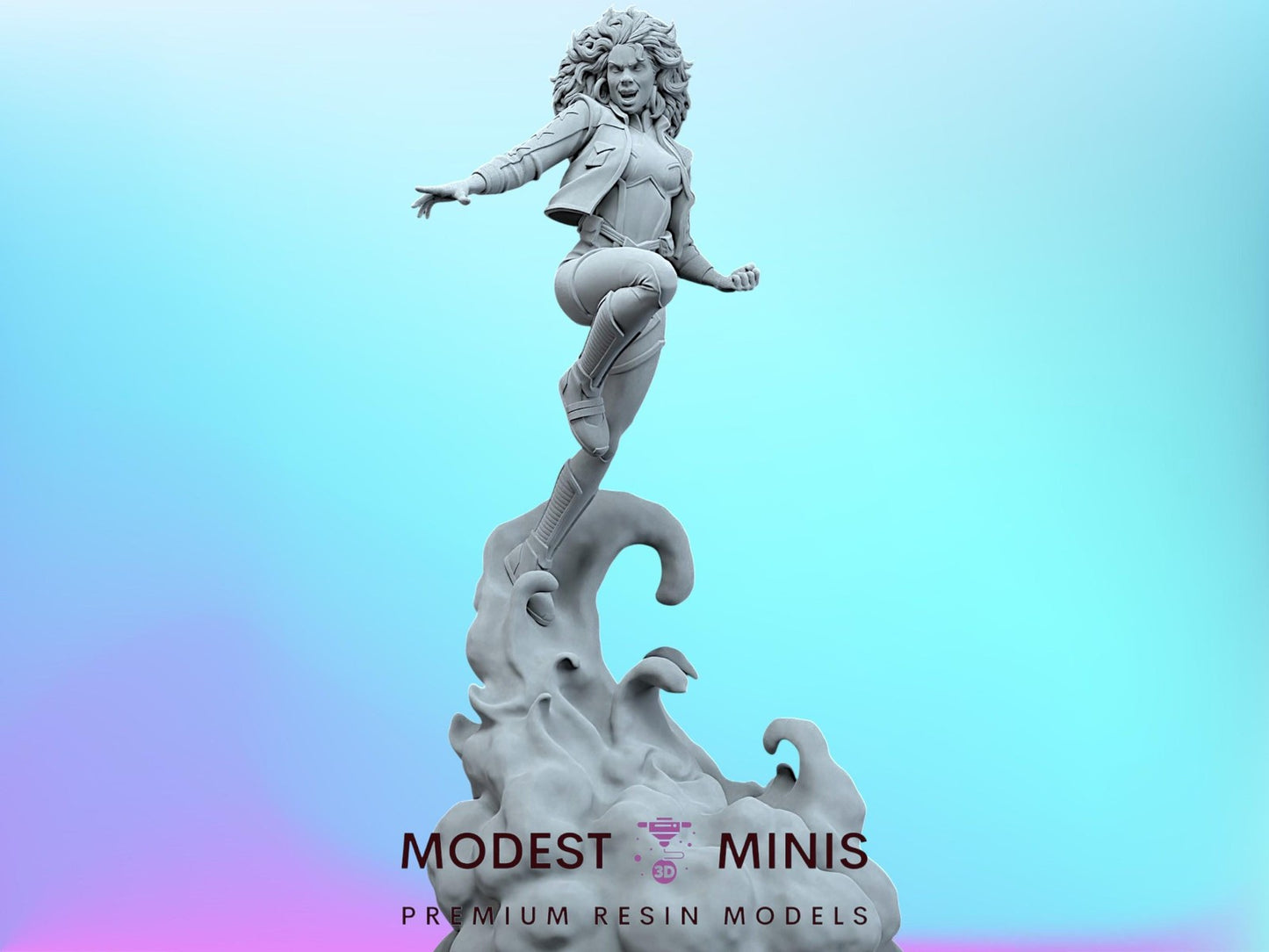 Ultimates Star Traveler - 40mm Superhero Miniature | DnD Mini | Superhero | C27
