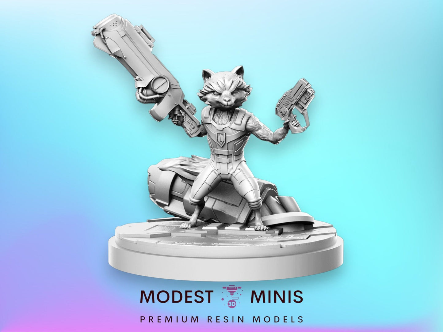 Cosmic Trash Panda | Rocket Proxy for Crisis Protocol | RN Estudio