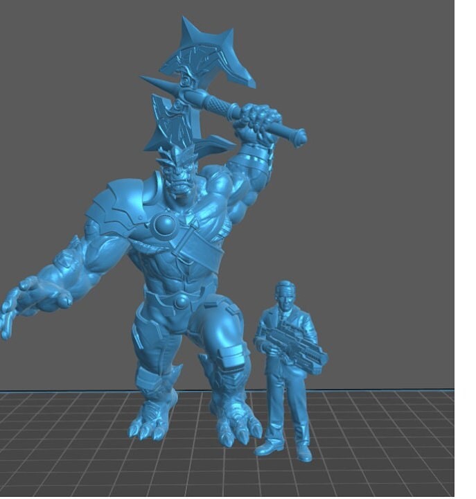 Black Fury - 40mm Superhero Miniature | DnD Mini | Superhero | C27