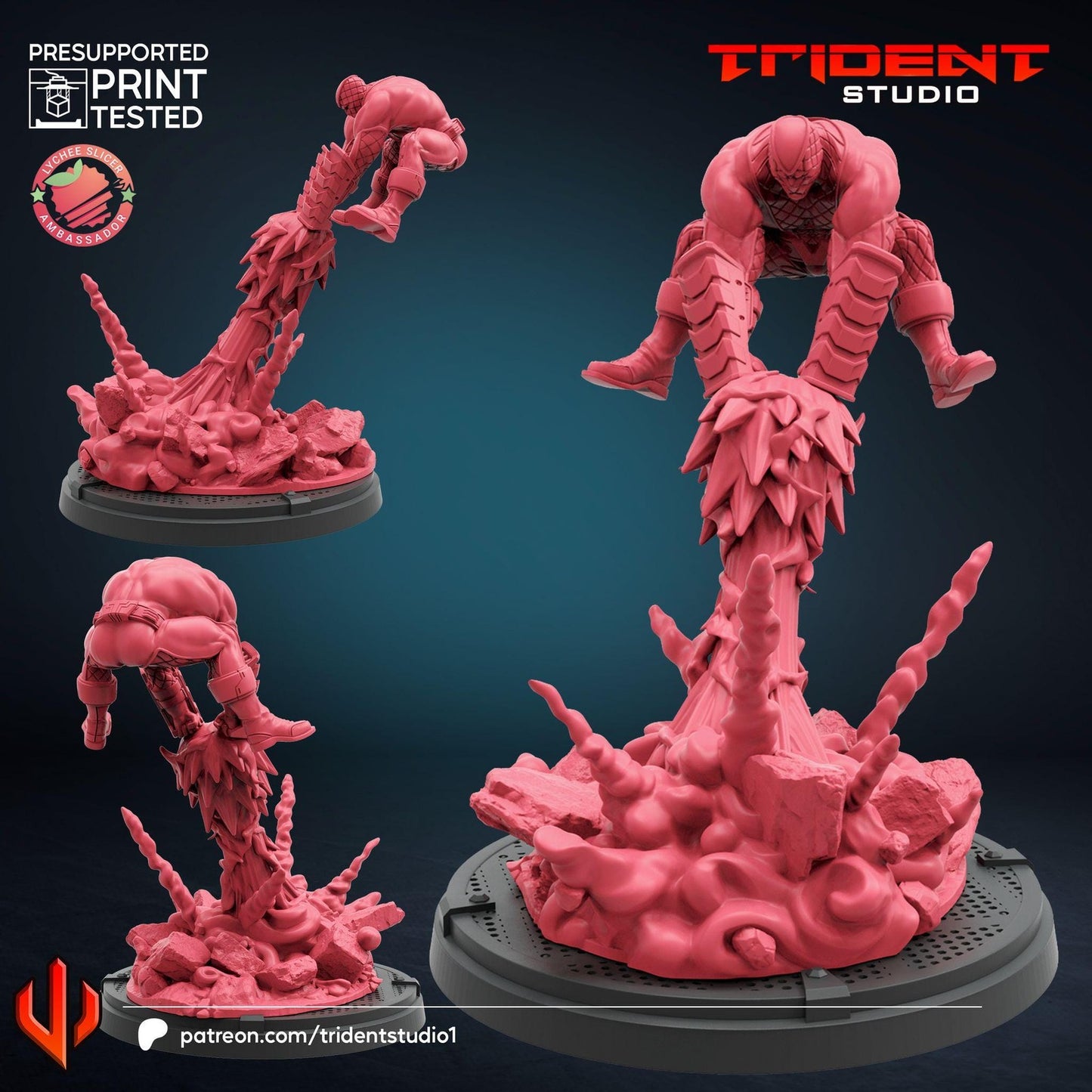 Shocking - Shocker 40mm Miniature | Crisis Protocol Proxy | Trident