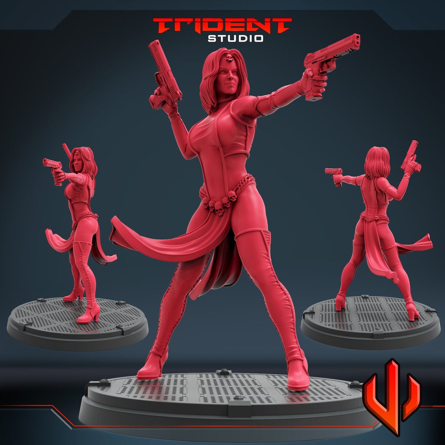 Mysterious Shapeshifter A Mystique - 40mm Miniature | Superhero | Trident
