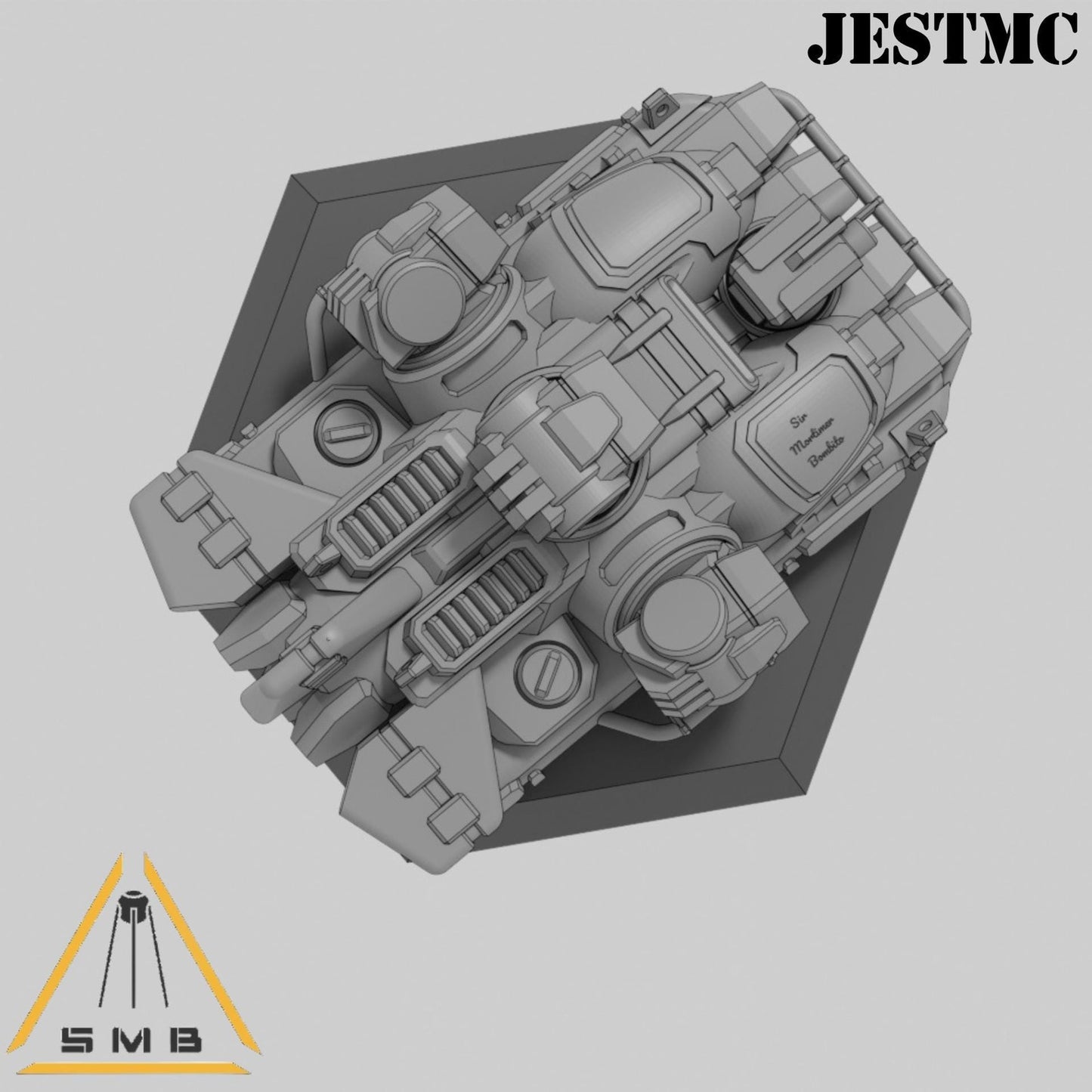 JestMC Hovercraft Hover Tank SRM | 1:265 | 285 | 6mm Battletech Scale |
