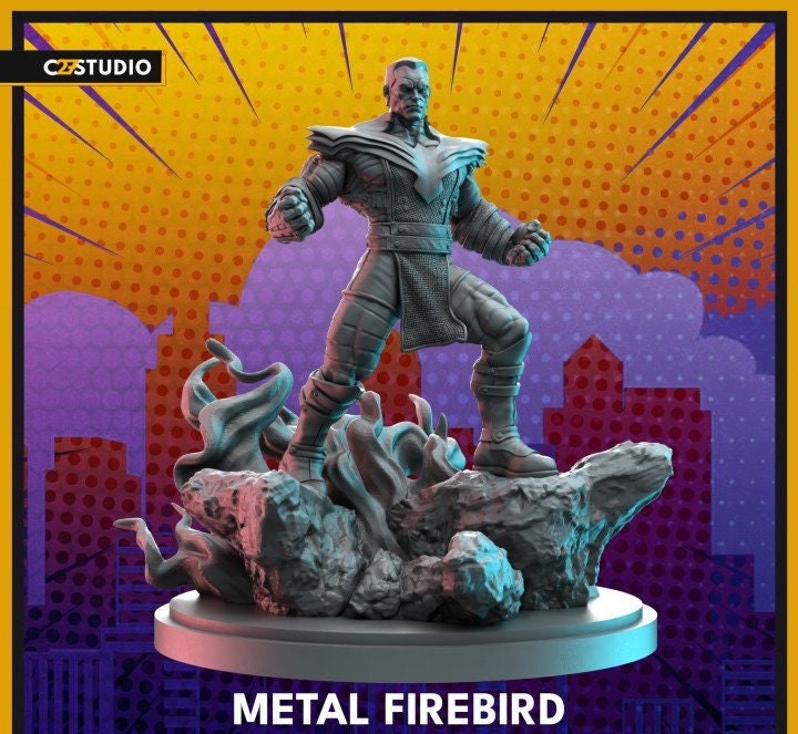 Metal Firebird - 32mm - 40mm Mini | Crisis Protocol Proxy | C27