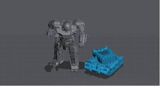 Nesun Raket HEAVY Missile Launcher Tank | 1:265 | 6mm Battletech Scale | Sir Mortimer