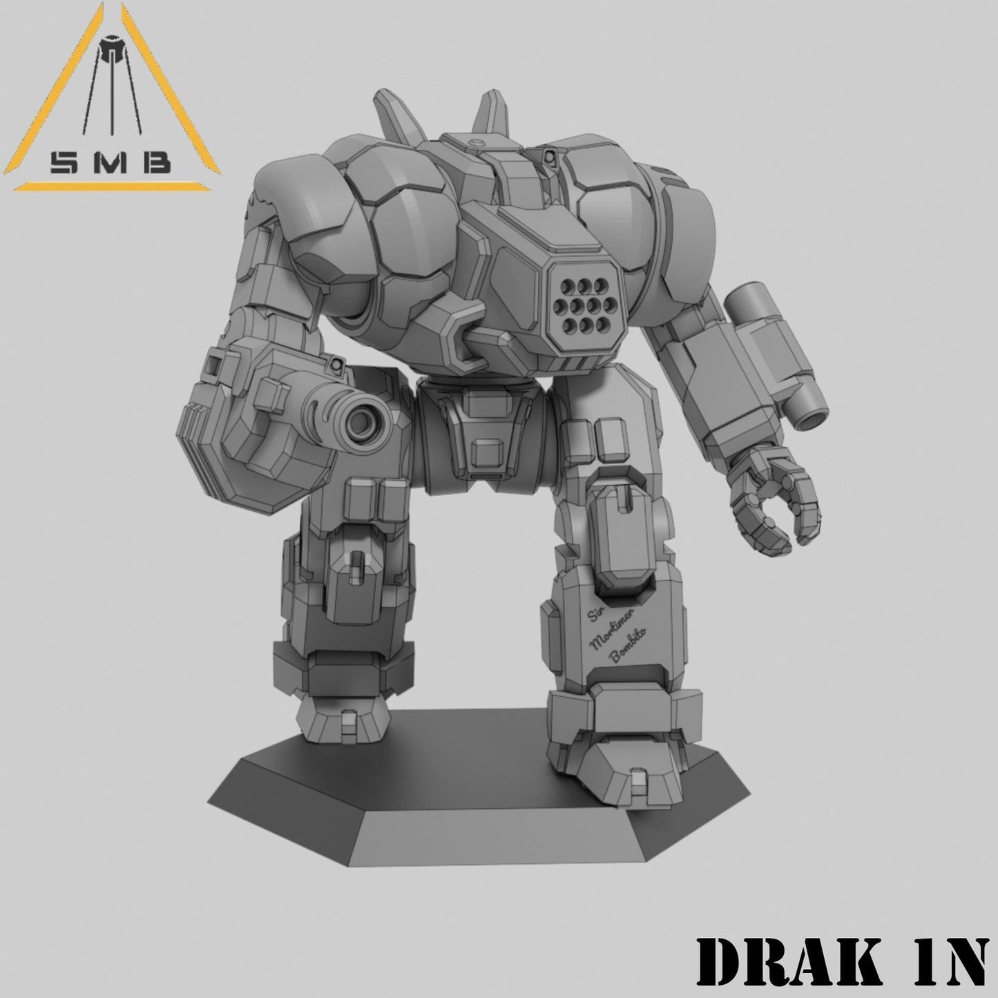 Drak1N | 1:265 | 285 | 6mm Battletech Scale | Sir Mortimer