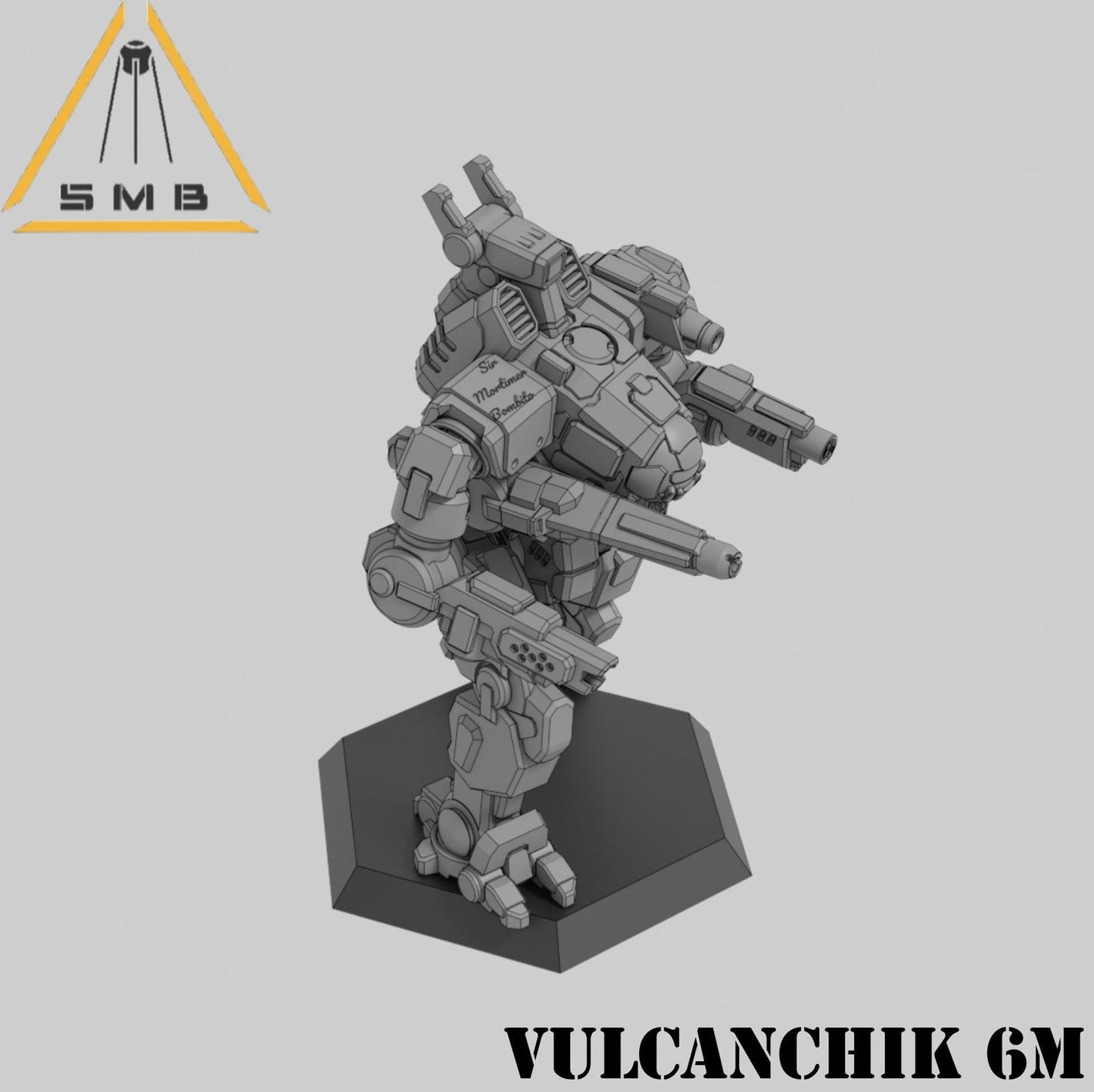 Vulcanchik 6m | 1:265 | 285 | 6mm Battletech Scale | SMB