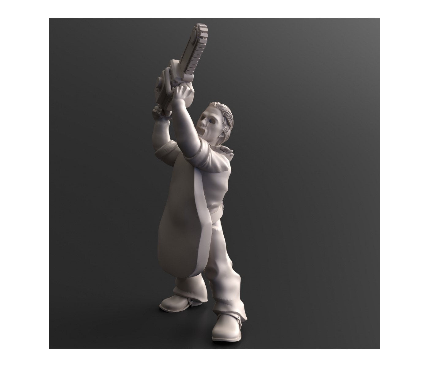 Survivor Tex | 28mm - 100mm Scale Resin Mini | Zombicide | Vaultz