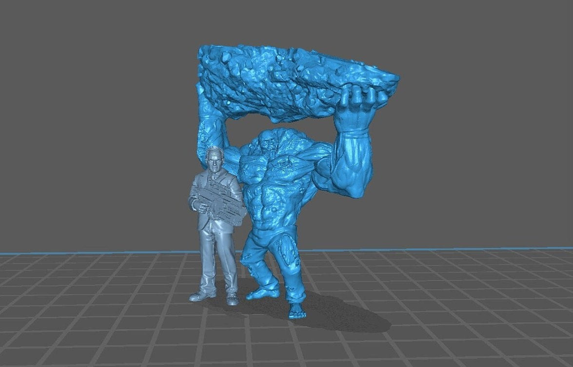 Zombie Destroyer | 28mm - 100mm Scale Resin Mini | Zombicide | Vaultz