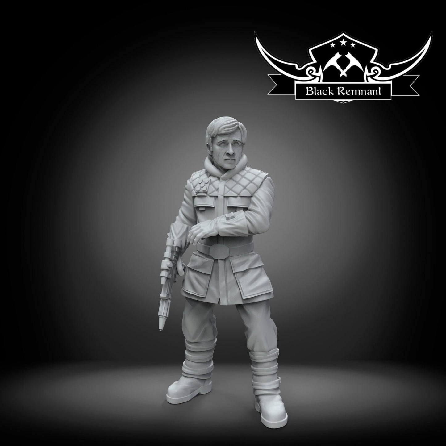 Insurgent General Carlist - 28mm - 40mm Scale | D&D | Star Wars Legion Mini