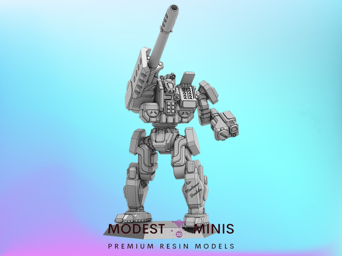 HeleP 4H | 1:265 | 285 | 6mm Battletech Scale | Sir Mortimer
