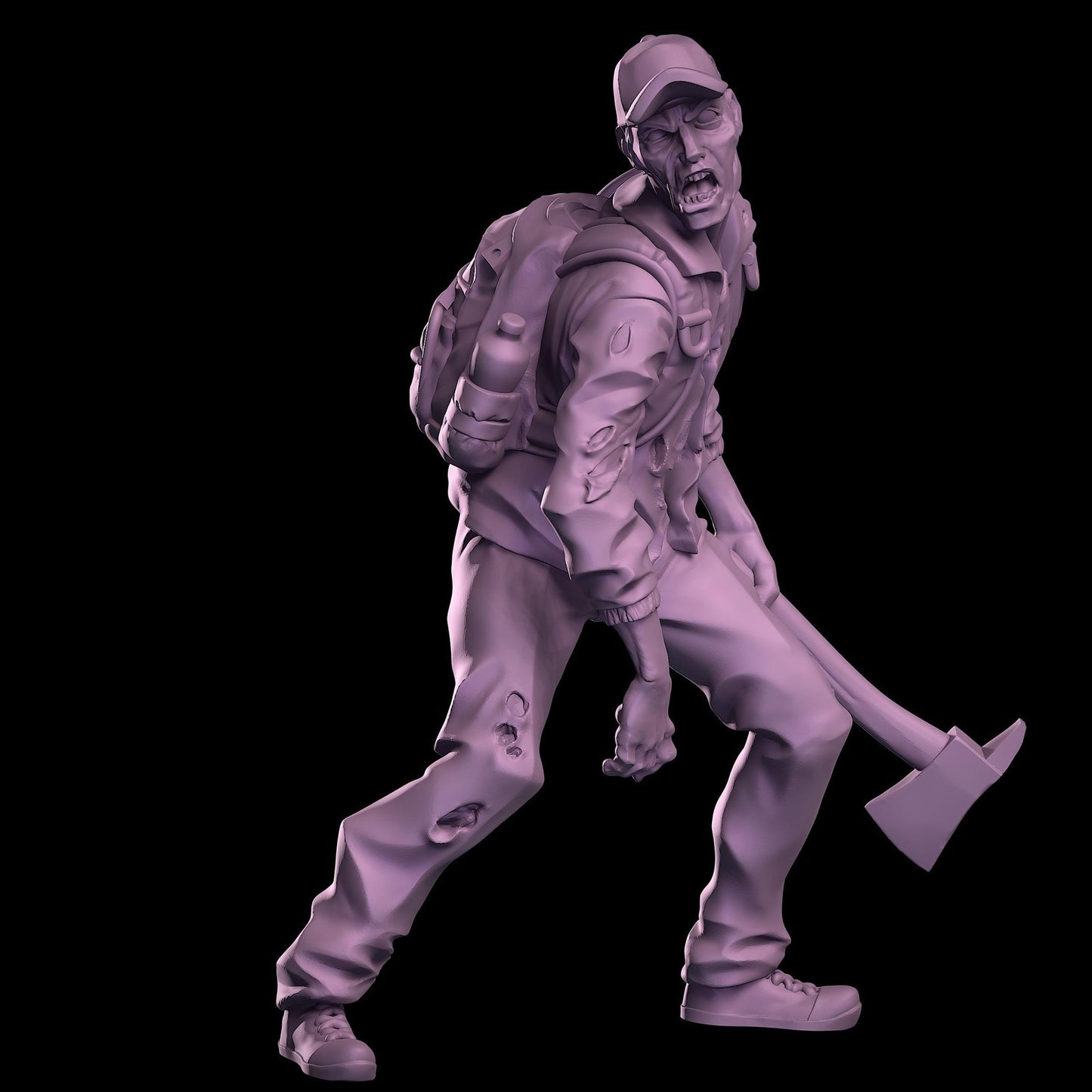 Idle Zombies 1 Set | 28mm - 100mm Scale Resin Mini | Zombicide | Vaultz