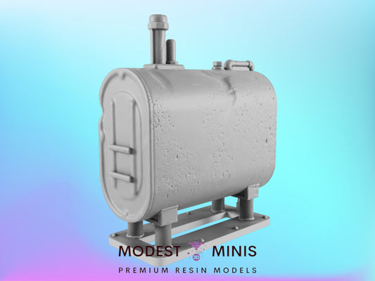 Fuel Tank | 28mm - 54mm Scale | Survivor Terrain | Medical Scatter | Sci Fi Terrain | EC3D Badlands