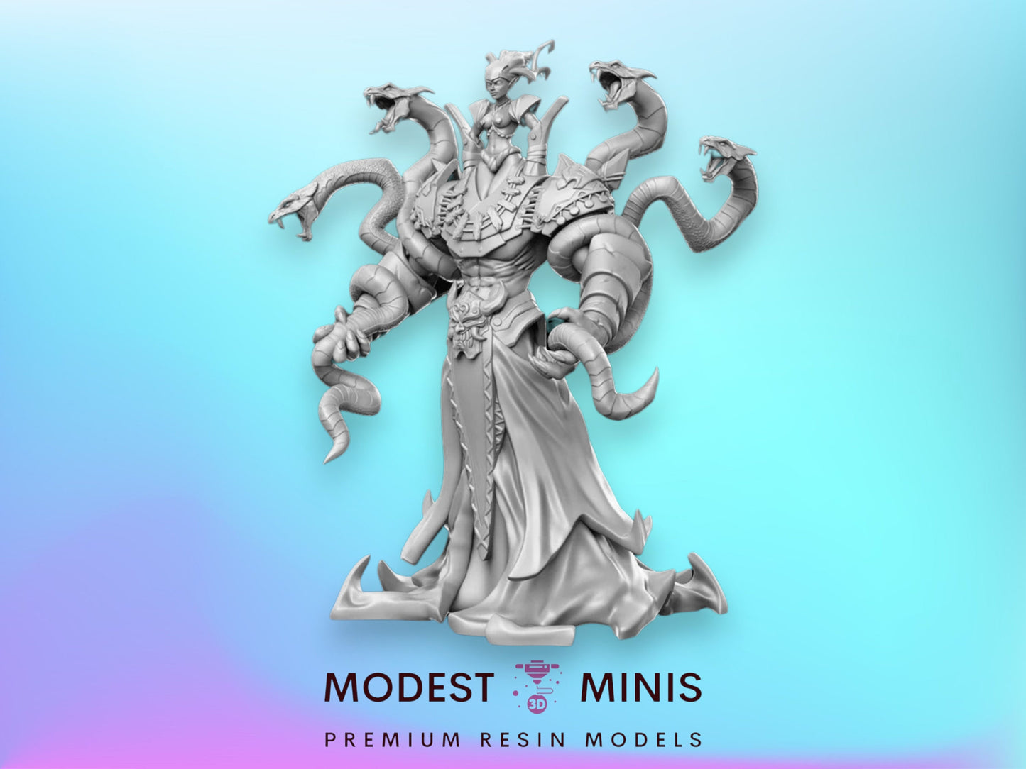 75mm Queen of Loss - 32mm Scale DnD Miniature | Dungeons and Dragons | JRPG Mini - RN Estudio