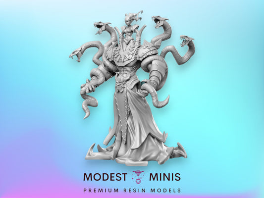75mm Queen of Loss - 32mm Scale DnD Miniature | Dungeons and Dragons | JRPG Mini - RN Estudio